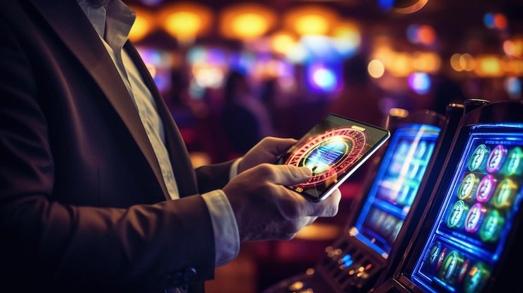 Dashboard aplikasi mobile mansiontogel dengan antarmuka permainan